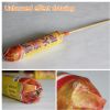 2 or 4 hours handhold wax bamboo tiki torch for hotel lighting